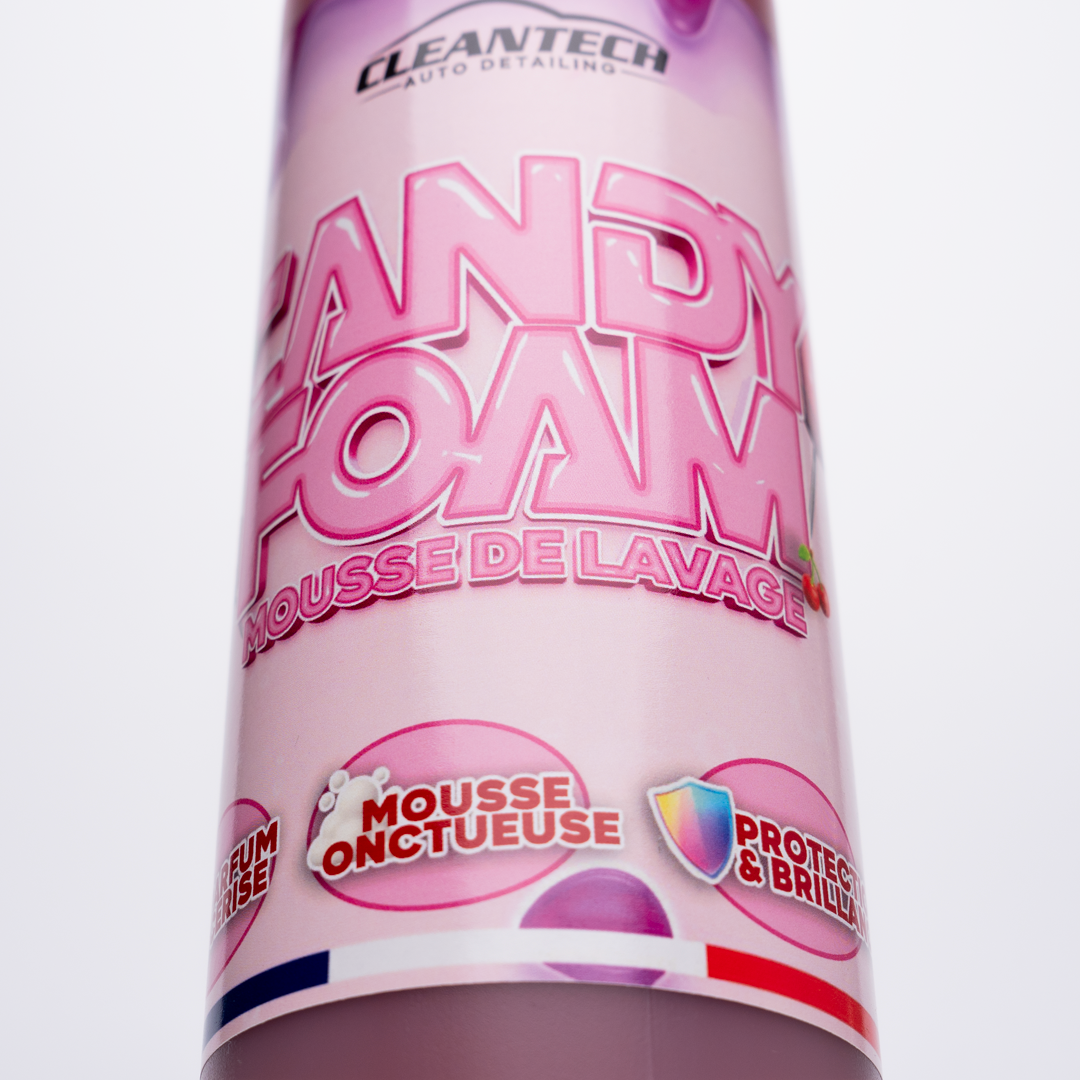 CleanTech® Candy Foam – Shampoing Moussant Ultra Concentré Cerise