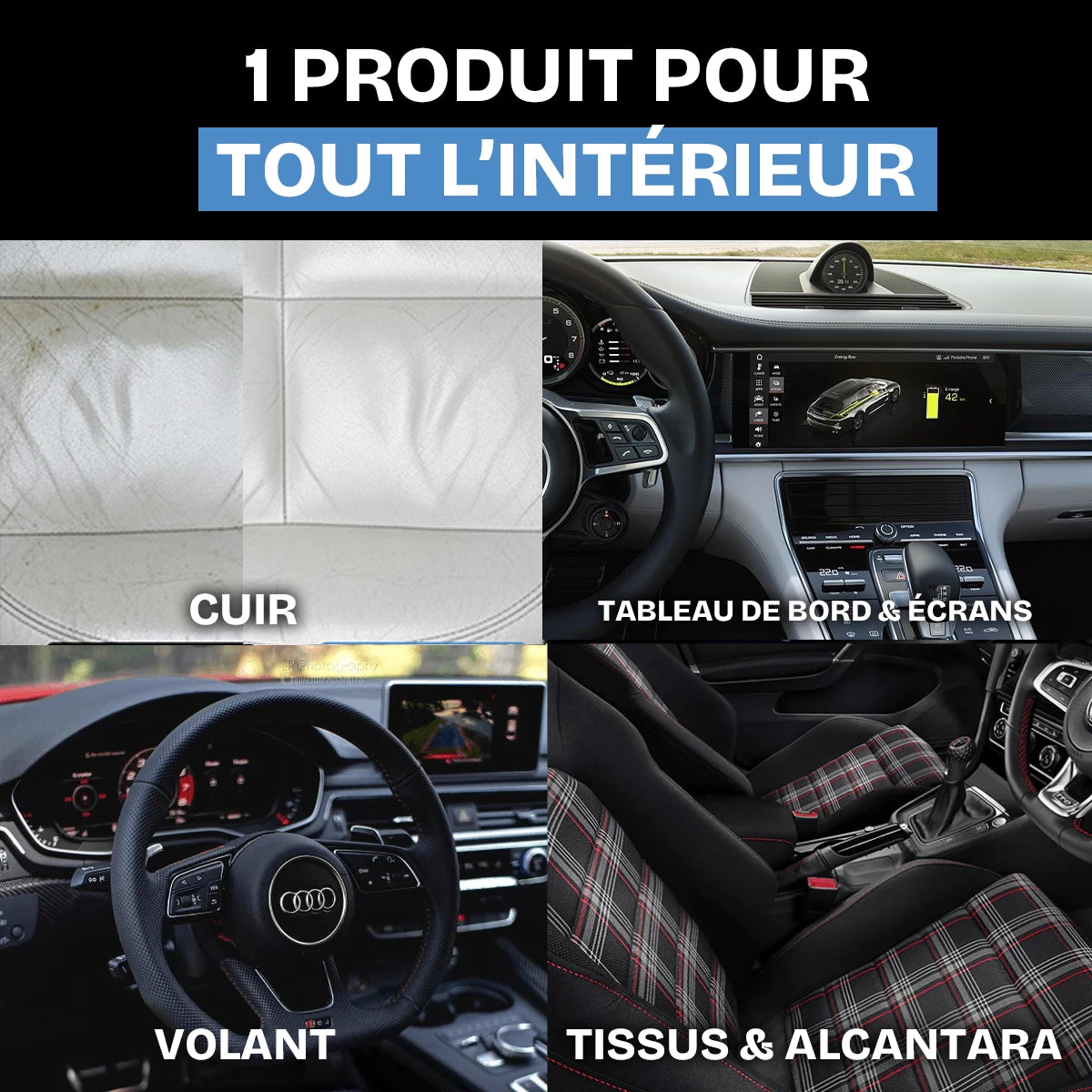 Nettoyant Intérieur Multi-Surfaces - CleanTech® APC PRÊT À L'EMPLOI