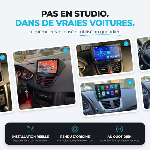 CarPlay Peugeot 207 (2006-2015)