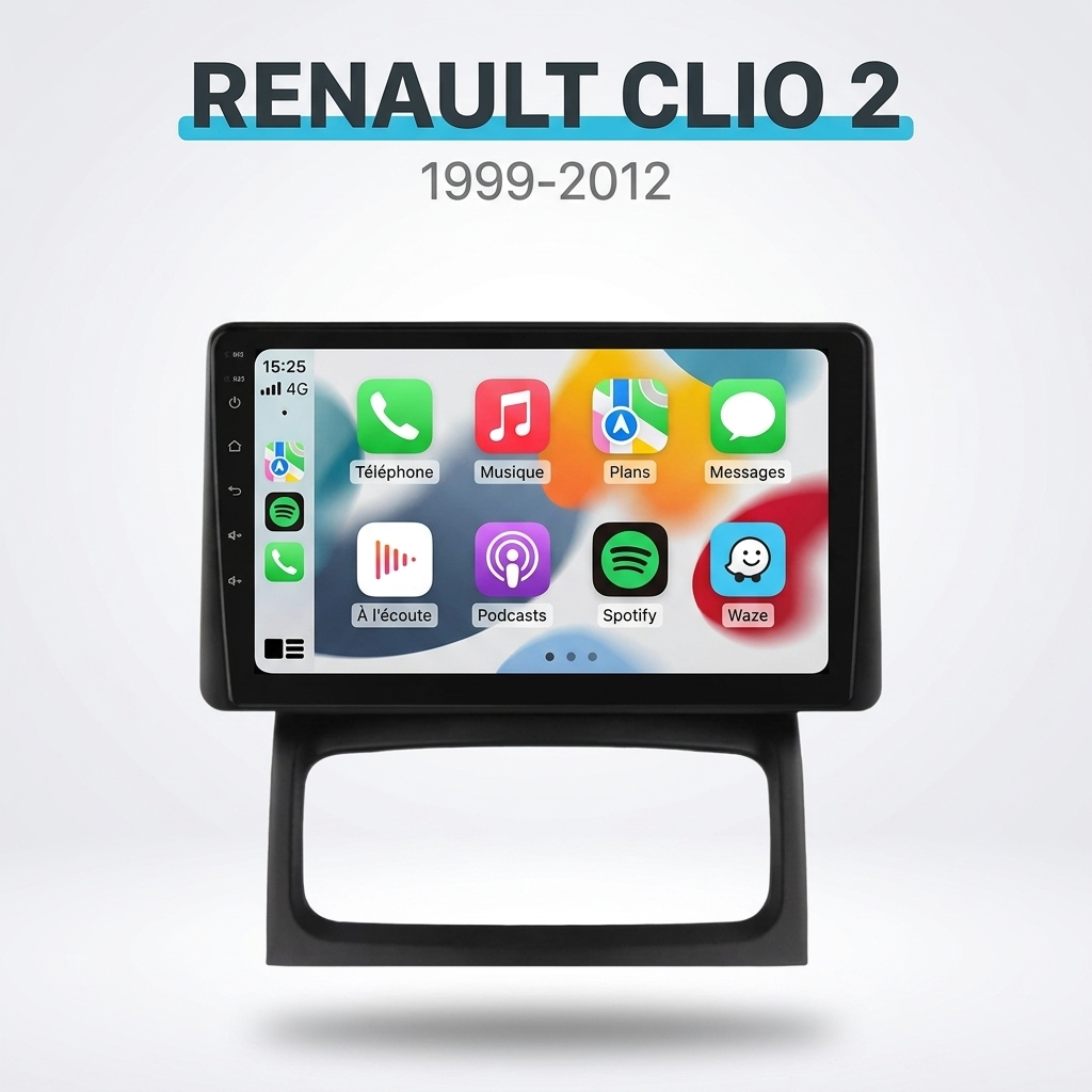 CarPlay Renault CLIO 2 (1999-2012)