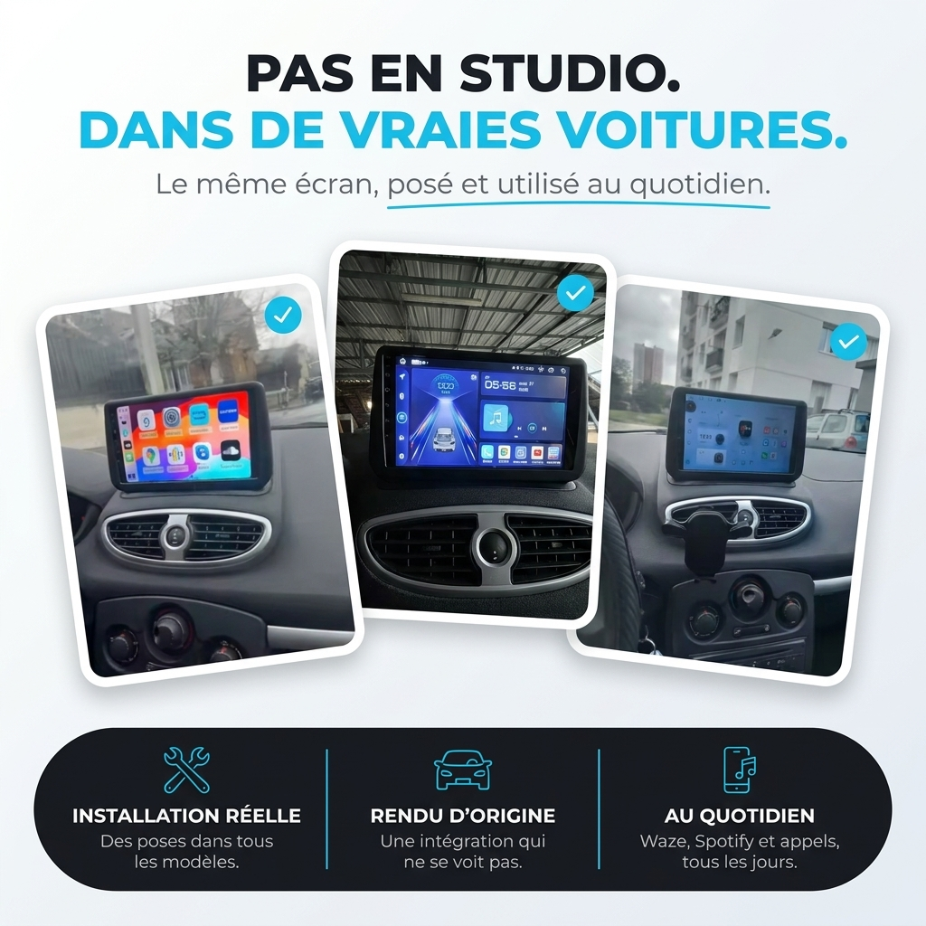 CarPlay Renault CLIO 3 (2005-2014) – TYPE A