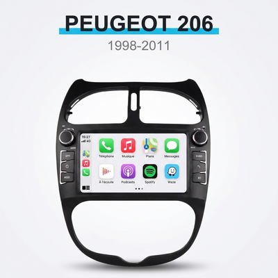 CarPlay Peugeot 206 (1998-2011) – TYPE A