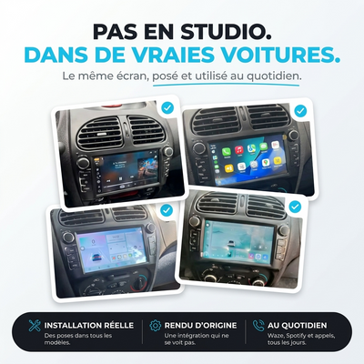 CarPlay Peugeot 206 (1998-2011) – TYPE A