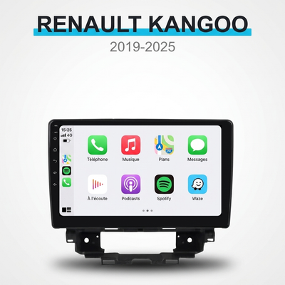 CarPlay RENAULT KANGOO [2019-2025] (sans écran d’origine)
