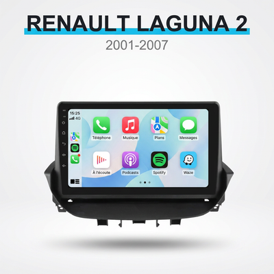 Autoradio CarPlay & Android Auto Renault Laguna 2 (2001-2007) – Type A