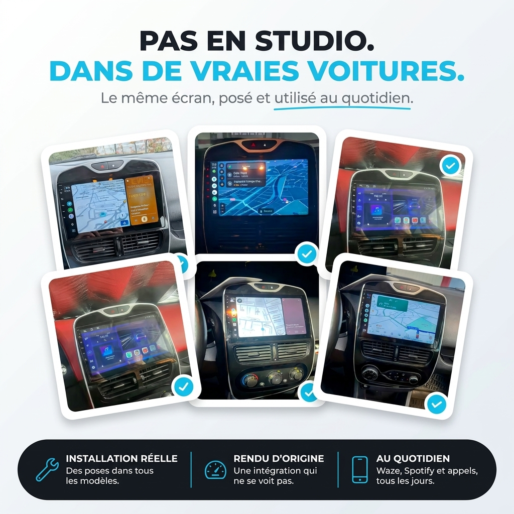 CarPlay Renault CLIO 4 (2016-2019) – Type A