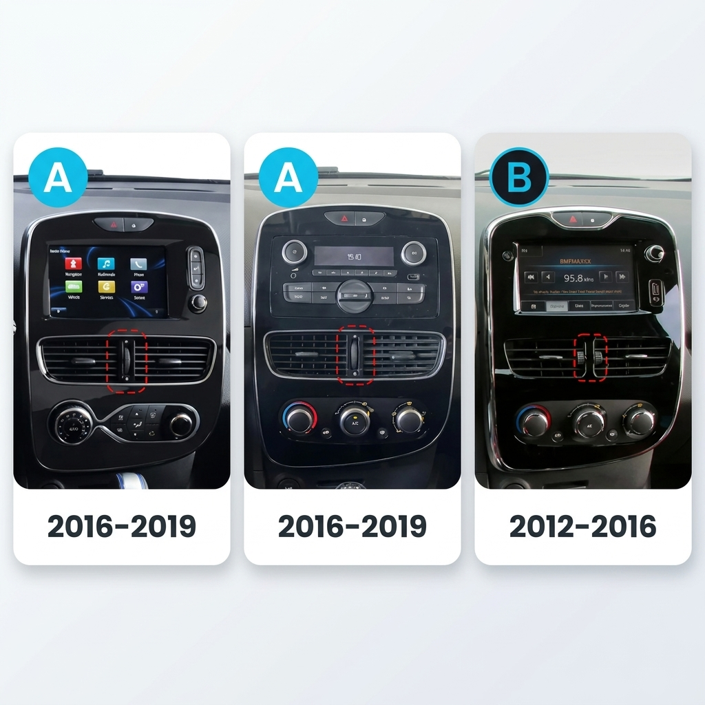 CarPlay Renault CLIO 4 (2016-2019) – Type A