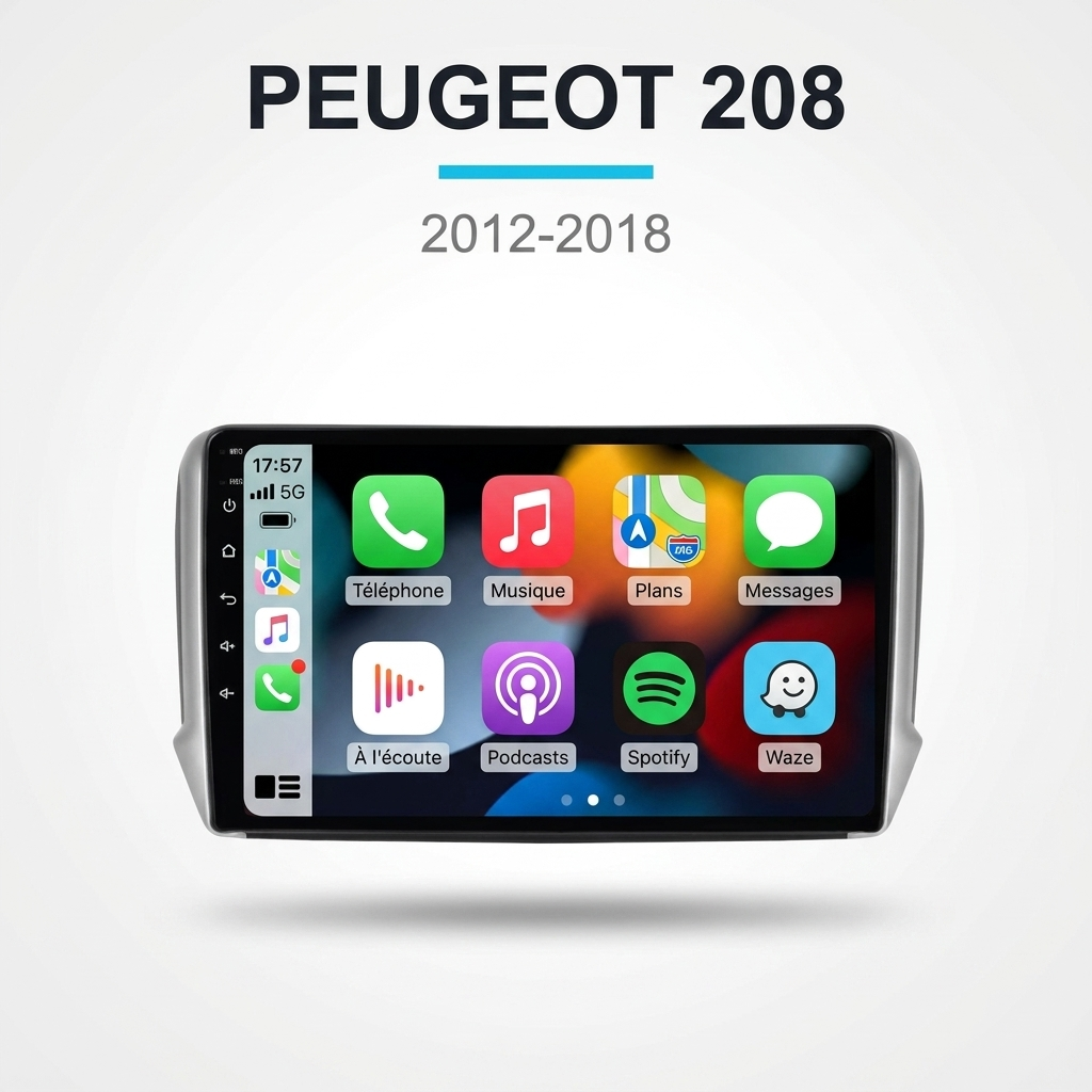 CarPlay Peugeot 208 (2012-2018)