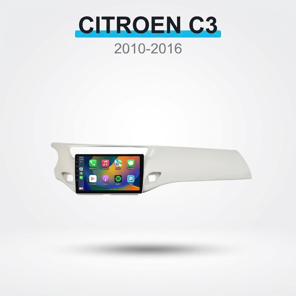 CarPlay Citroën C3 (2010-2016) Blanc
